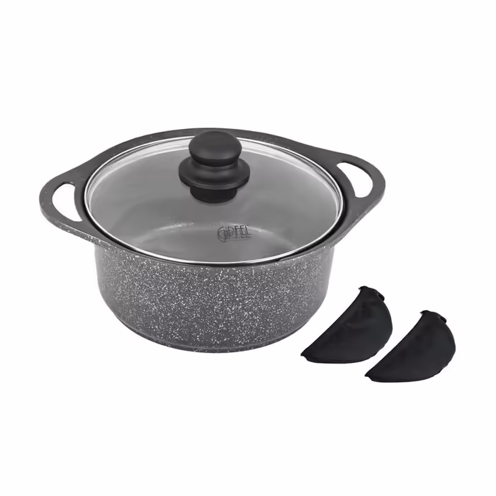 Кастрюля GIPFEL ZENIT 4,3 л Серый