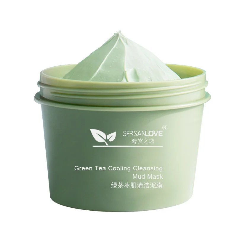 Маска для лица грязевая SERSANLOVE Green Tea Cooling Cleansing Mud Mask 100 г (14233-01)