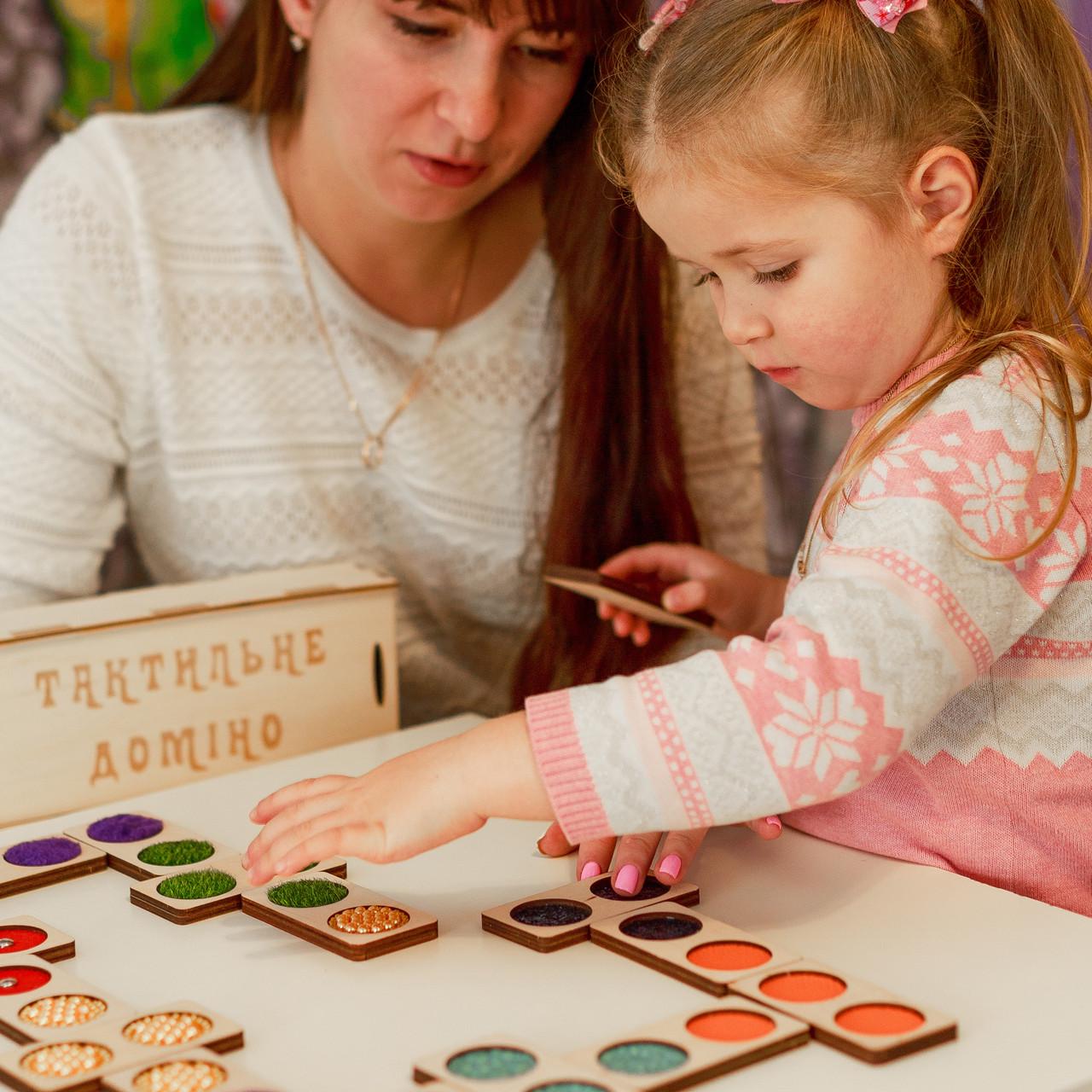 Настільна гра Zoia for Kids Доміно тактильне (М-008) - фото 4