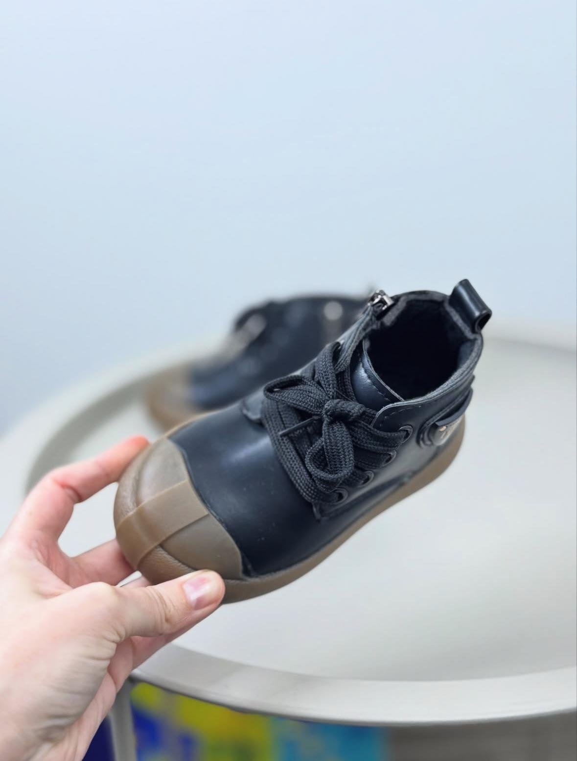 Ботинки детские осенние 1647 р. 25 Черный (30307402) - фото 3 Ботинки детские осенние 1647 р. 25 Черный (30307402) - фото 3