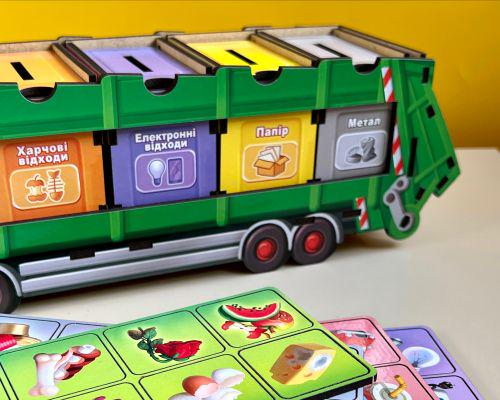 Іграшка-сортер Сортування сміття Сміттєвоз (192743) - фото 4