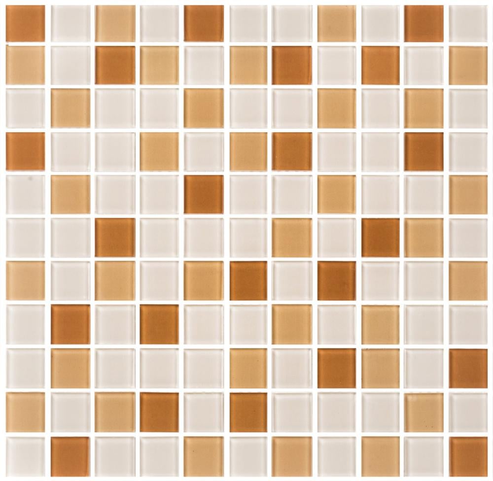 Керамическая мозаика Kotto Ceramica GM 4016 C3 300x300x4 мм/25x25 мм Охра d/Beige m/Beige w