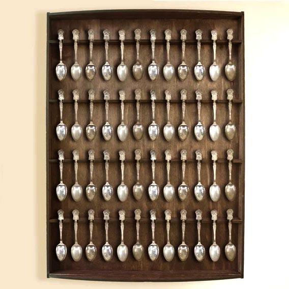 Полка для коллекции ложек Алексис Капучино (ПКЛ-004909)