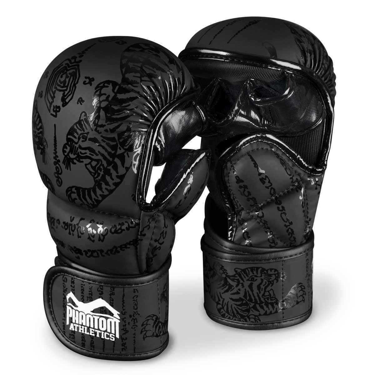 Перчатки для ММА Phantom Muay Thai с капой S/M Black (3070021581)
