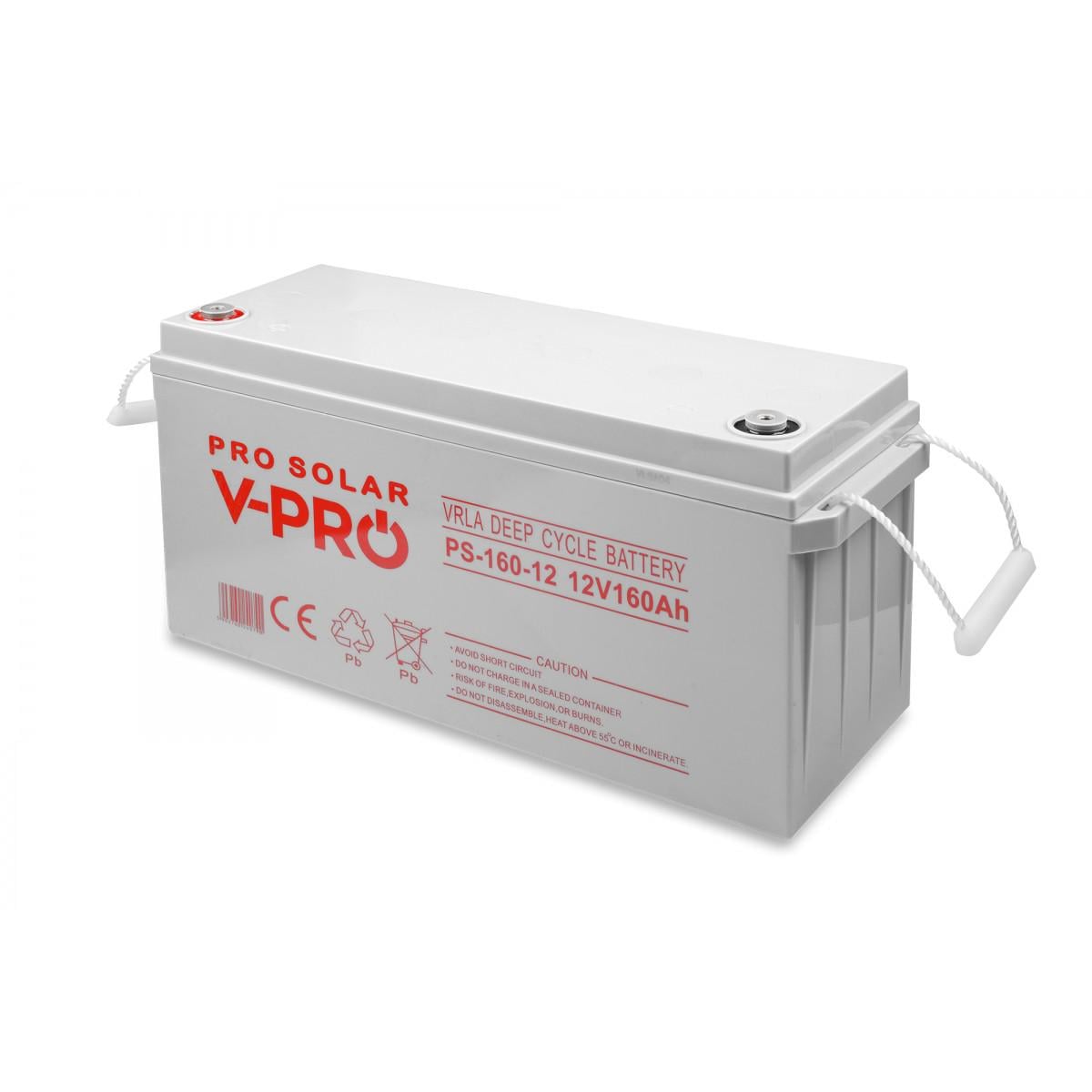 Аккумулятор Volt Polska Deep Cycle VPRO Solar VRLA 12V 160 Ah (6AKXDEEP16)