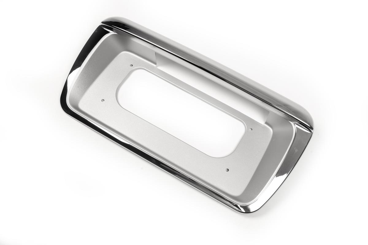 Хром планка над номером Libao для Honda CRV 2001-2006 гг. abs-пластик Хром