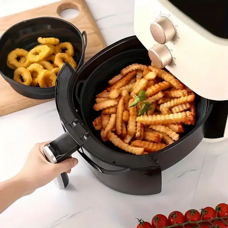 Форма силіконова для аерогрилів та аерофритюрниць Чорний (Q-1021) - фото 3 Форма силіконова для аерогрилів та аерофритюрниць Чорний (Q-1021) - фото 3