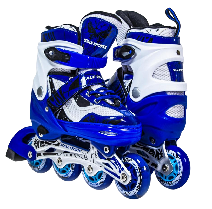 Детские ролики Scale Sports LF 967 р. 29-33 Синий (1900846276)