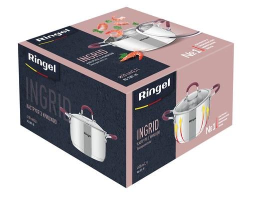 Каструля Ringel Ingrid 16 см 1,6 л з кришкою (RG-2001-16) - фото 8