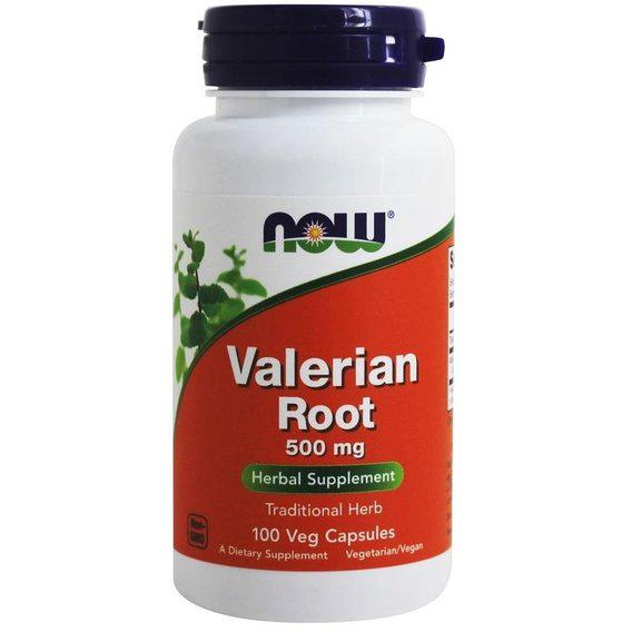 Комплекс для профілактики нервової системи NOW Foods Valerian Root 500 мг 100 Veg Caps