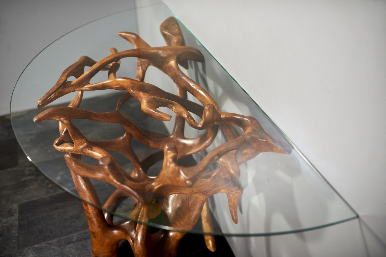 Консоль из дерева тика (D.K.A-3) - фото 4