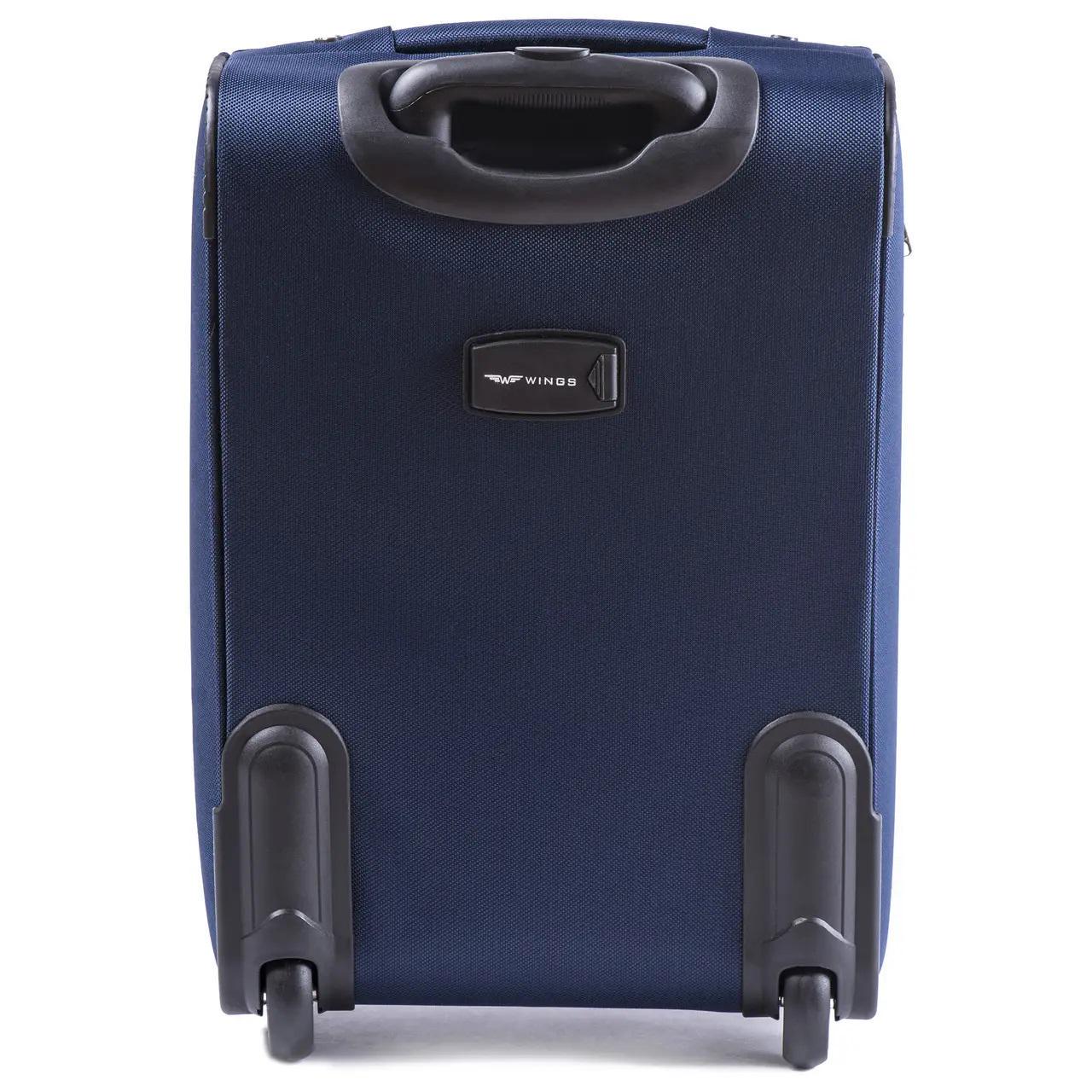 Валіза дорожня Wings 6802 S Синій - фото 2