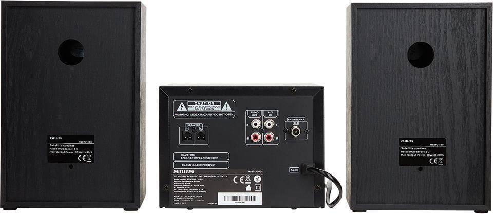 Музичний центр AIWA MSBTU-300 (27065458) - фото 3 Музичний центр AIWA MSBTU-300 (27065458) - фото 3