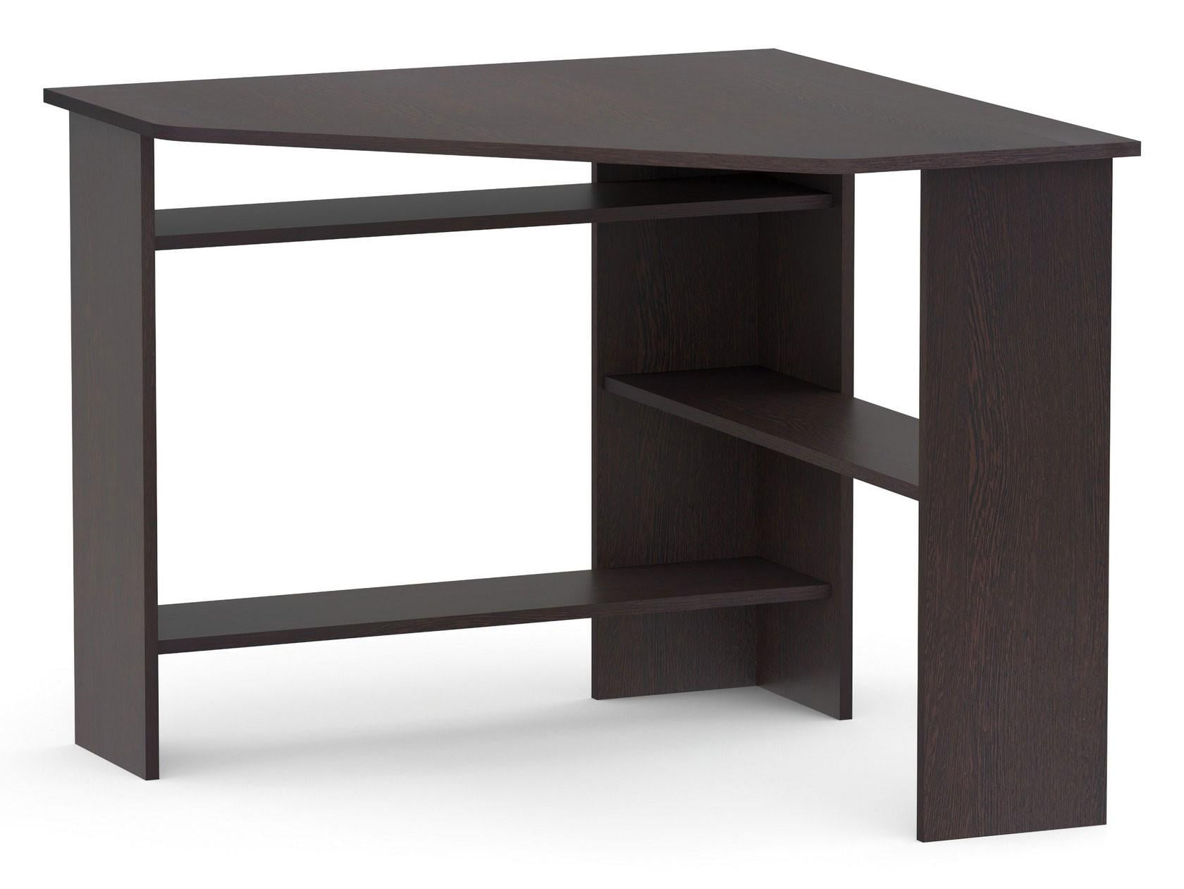 Компьютерный стол CNC XDesk-02 Mebli с ящиками угловой Венге