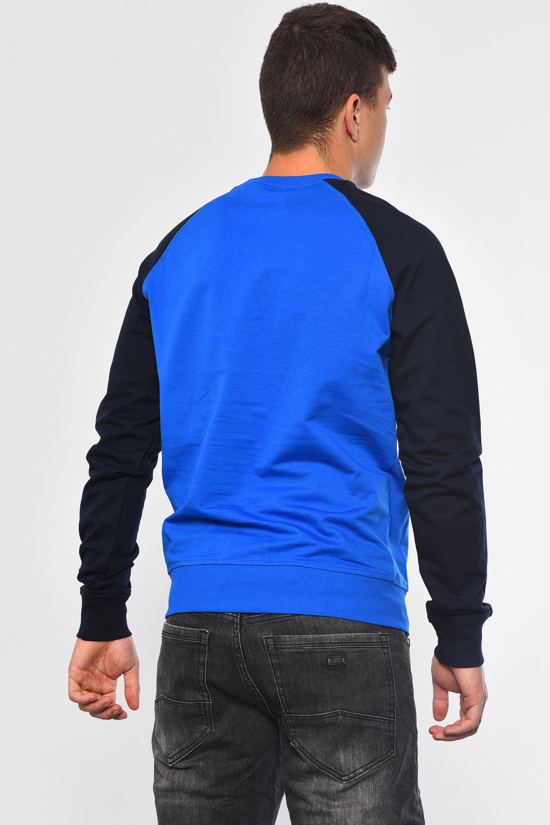 Світшот чоловічий XL Синій (182184) - фото 3 Світшот чоловічий XL Синій (182184) - фото 3