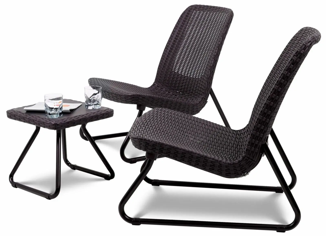 Комплект садових меблів Keter Rio Patio Set Коричневий (CNT00008267)