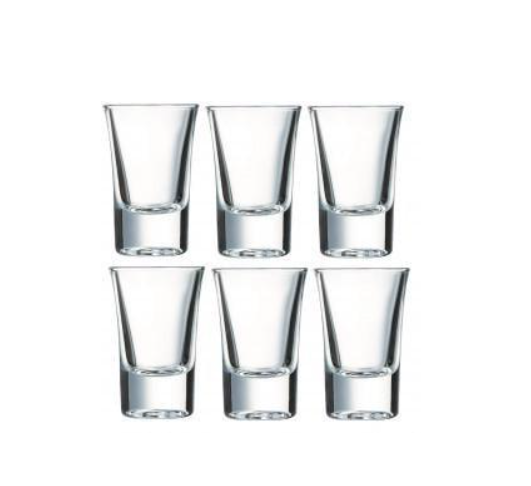 Набор рюмок Arcoroc Hot Shot 6 шт. 34 мл (21554/1)