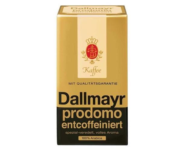 Кава без кофеїну мелена Dallmayr Prodomo Entcoffeiniert 100% Арабіка 500 г