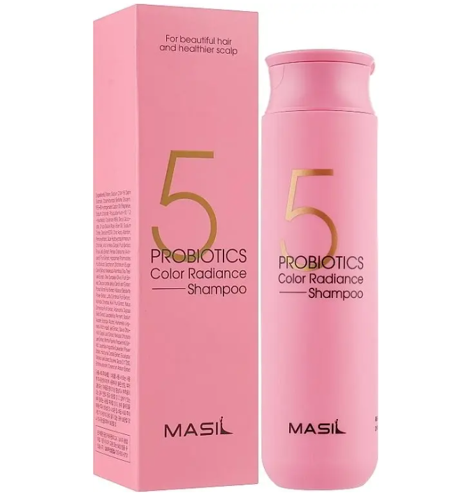 Шампунь Masil 5 Probiotics Color Radiance Shampoo с пробиотиками для защиты цвета 300 мл Шампунь Masil 5 Probiotics Color Radiance Shampoo с пробиотиками для защиты цвета 300 мл