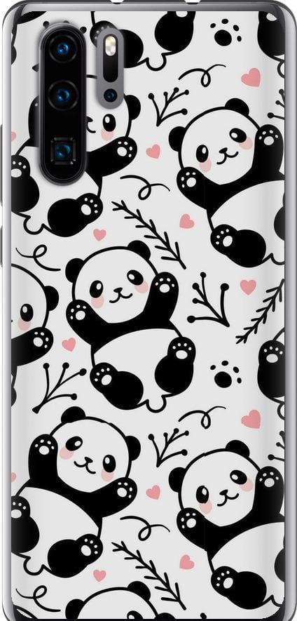 Чехол на Huawei P30 Pro Панды (4318u-1621-42517)
