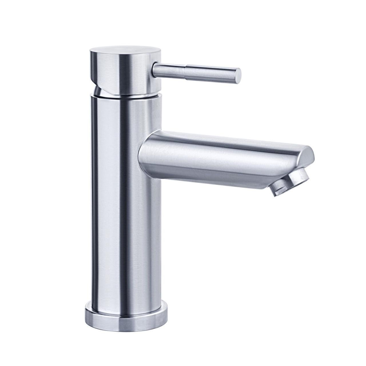 Змішувач для умивальника Perla OCELI нержавіюча сталь (PSS203)