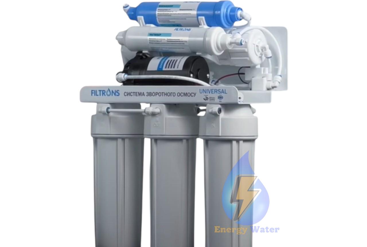 Фільтр для води зворотний осмос 6 ступінчастий Filtrons Universal з помпою та мінералізатором - фото 8 Фільтр для води зворотний осмос 6 ступінчастий Filtrons Universal з помпою та мінералізатором - фото 8