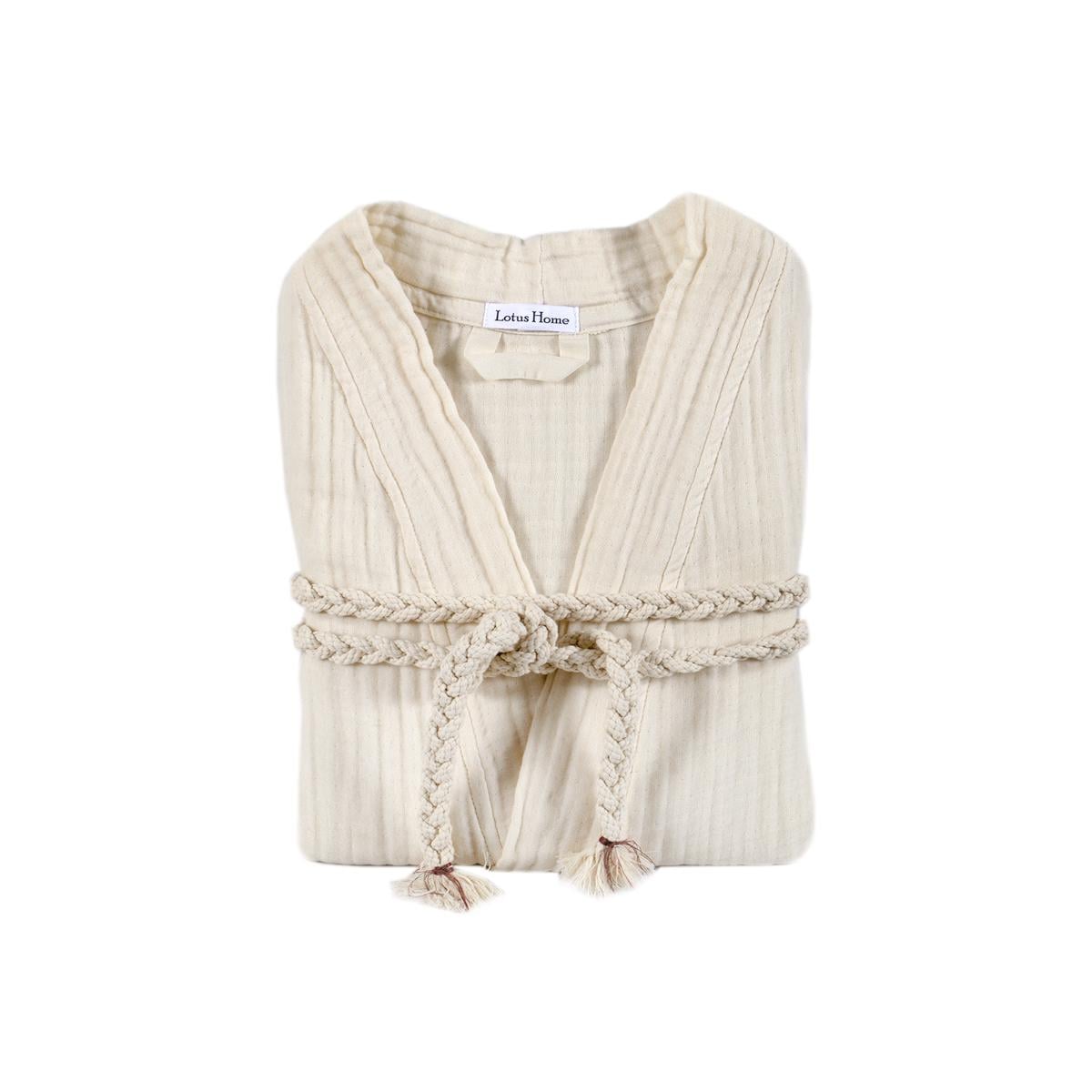 Халат Lotus Home Nitra Muslin S/M Beige (svt-2000022351041) Халат Lotus Home Nitra Muslin S/M Beige (svt-2000022351041)