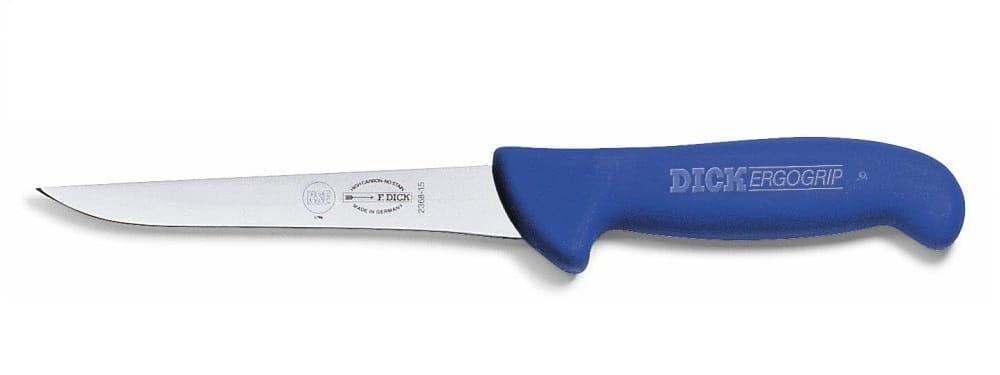 Ніж обвалювальний DICK ErgoGrip 130 мм жорсткий Синій (82368130)