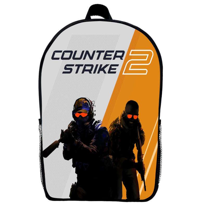 Школьный рюкзак детский Контр Забастовка 2 Counter Strike 2 01 29х21х9 см 5 л Черный (2373001668)
