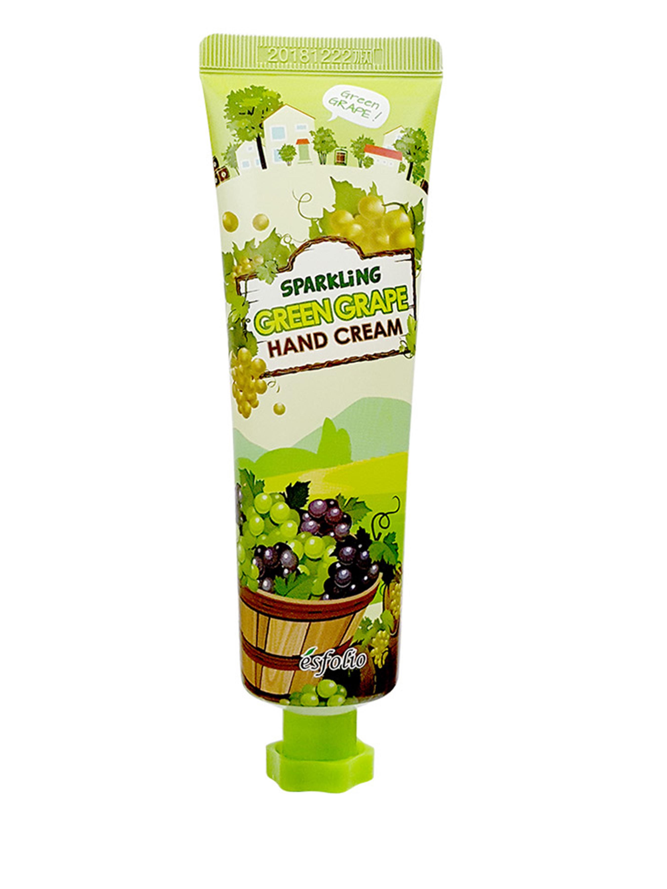 Крем для рук Esfolio Green Grape с зеленым виноградом 60 г Крем для рук Esfolio Green Grape с зеленым виноградом 60 г