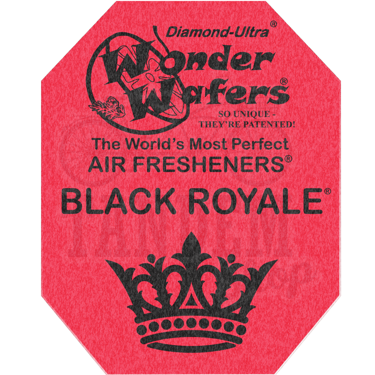 Ароматизатор в пластинці Wonder Wafers Black Royale 65x50 мм
