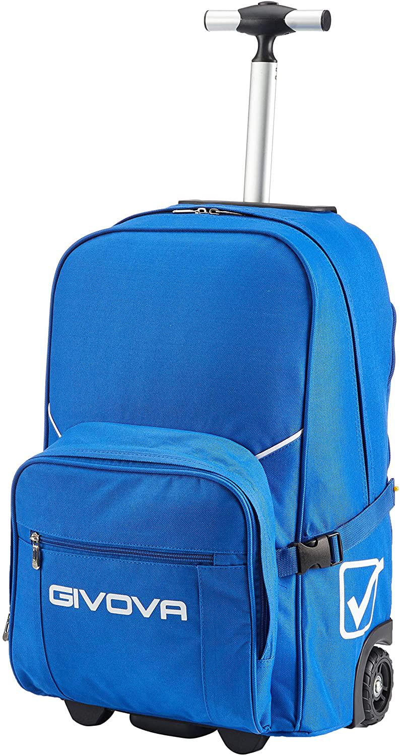 Рюкзак дорожный на колесах Givova 40 л Синий (B0030-005)