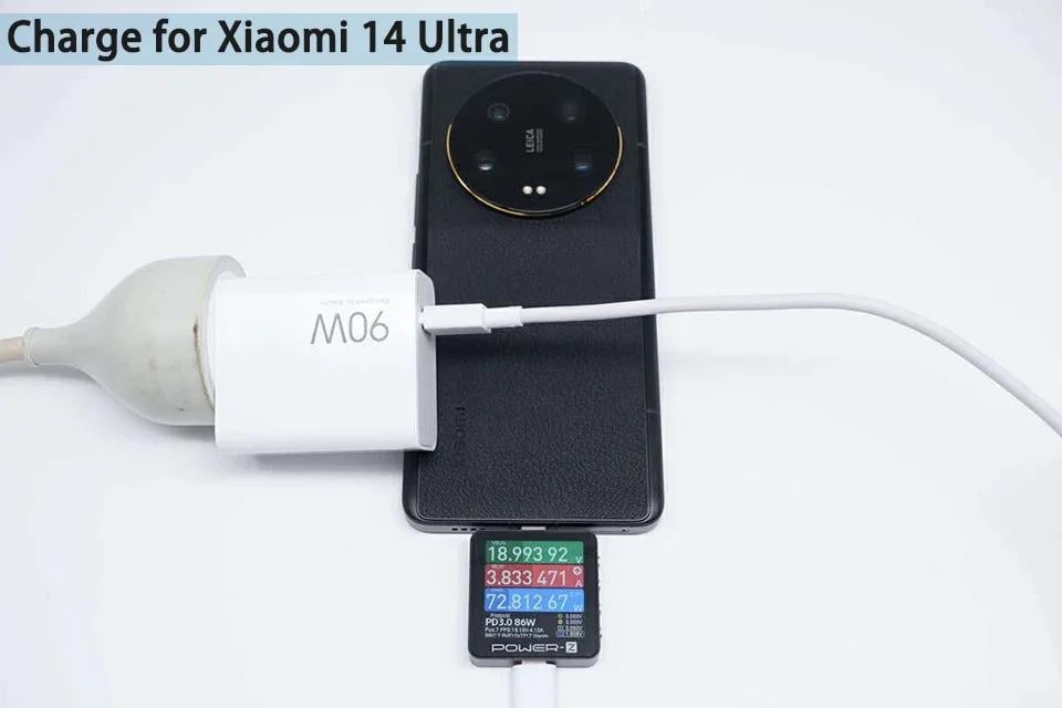 Зарядное устройство сетевое Mi Turbo Charger 90W с кабелем 1 м (30540361) - фото 7 Зарядное устройство сетевое Mi Turbo Charger 90W с кабелем 1 м (30540361) - фото 7