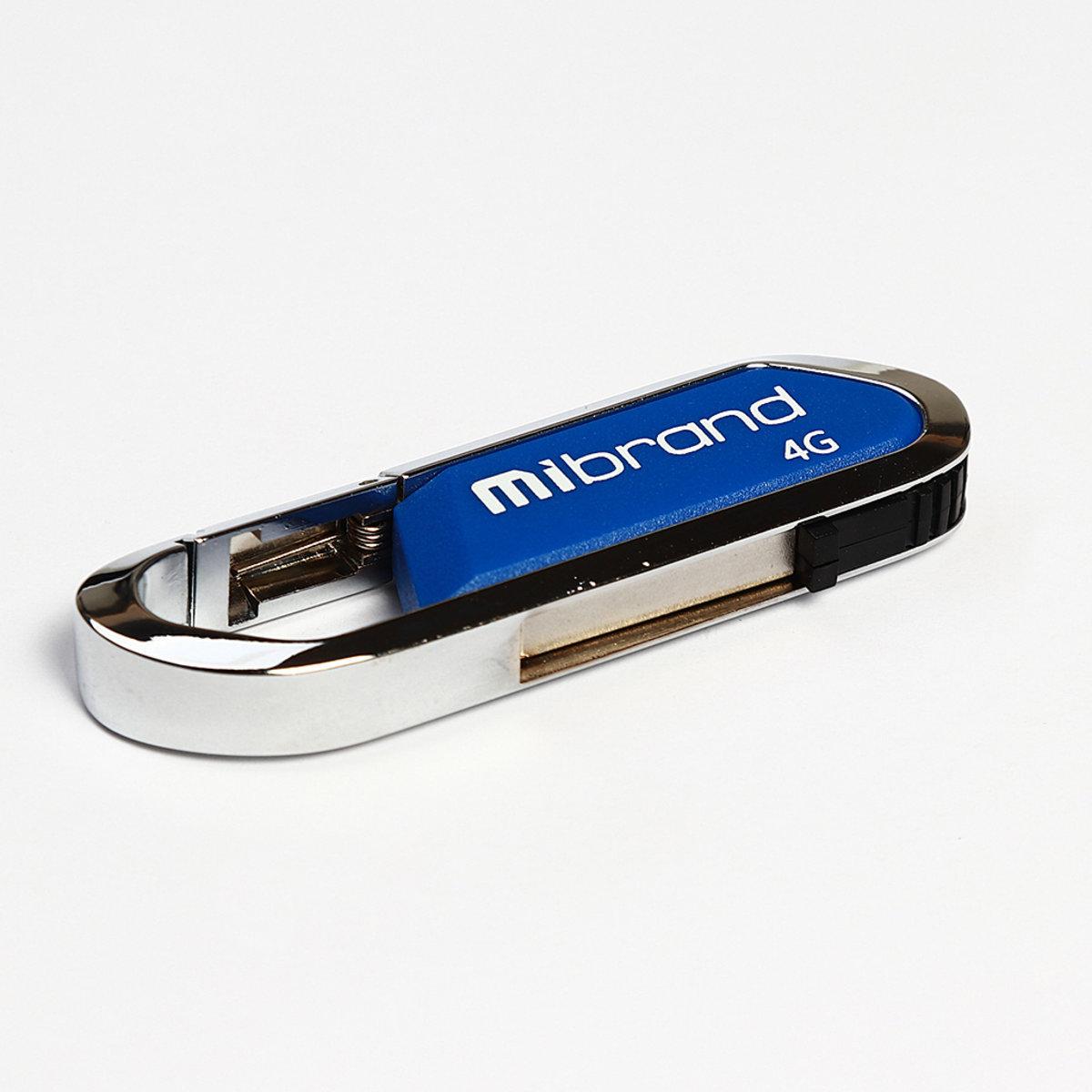 Флеш-память для ноутбука Flash Mibrand USB 2.0 Aligator 4Gb Blue (MI2.0/AL4U7U)