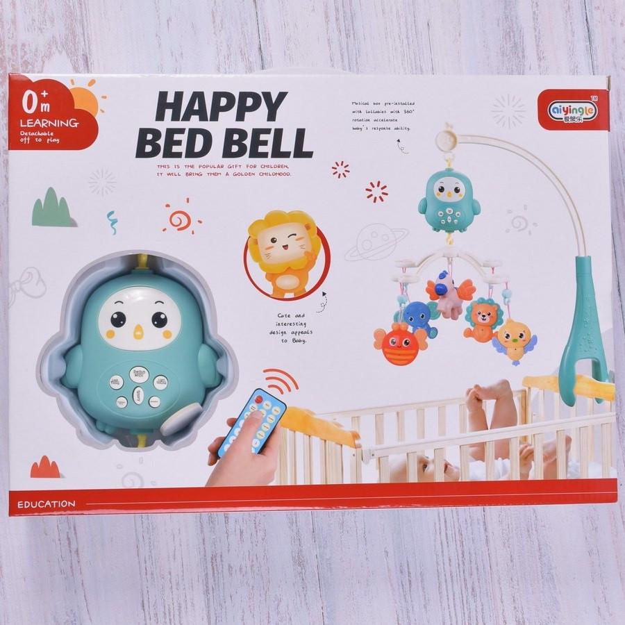 Мобиль-карусель детский Happy Bed Bell с пультом на батарейках (30658877) - фото 3 Мобиль-карусель детский Happy Bed Bell с пультом на батарейках (30658877) - фото 3