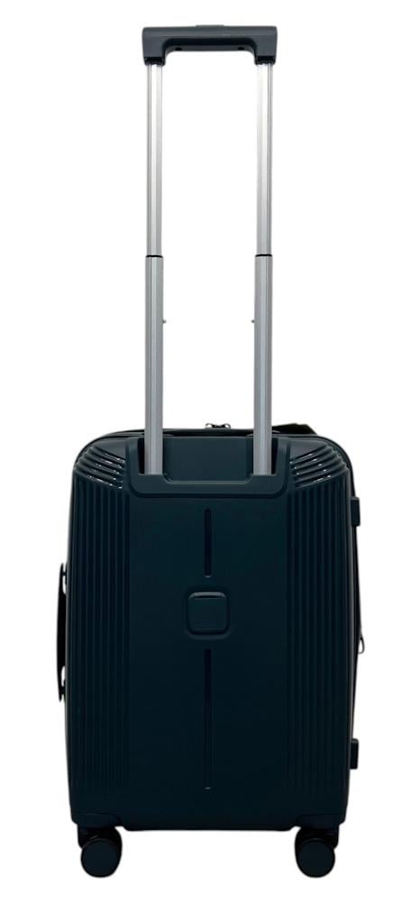 Чемодан малый под ручную кладь Airtex 647 полипропилен S Темно-зеленый - фото 5