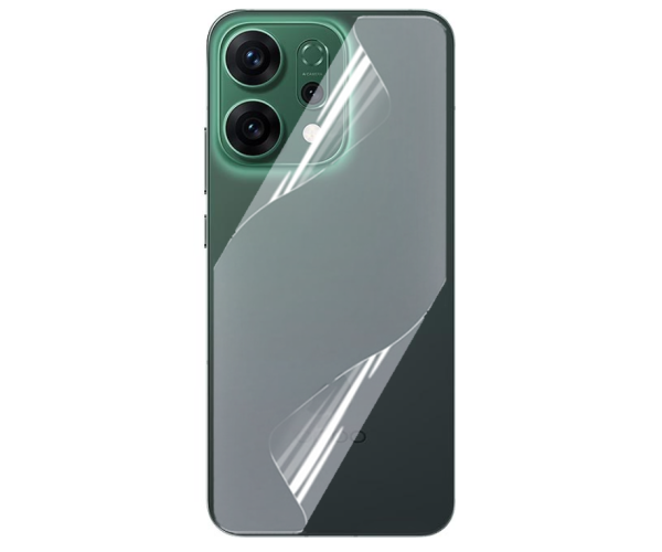 Пленка гидрогелевая противоударная Hydrogel Film для Oppo Reno14 на заднюю панель Transparent