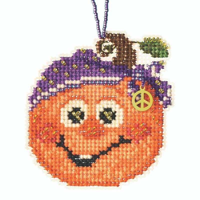 Набор для вышивания крестиком Mill Hill MH162025 Hippie Pumpkin (43698)