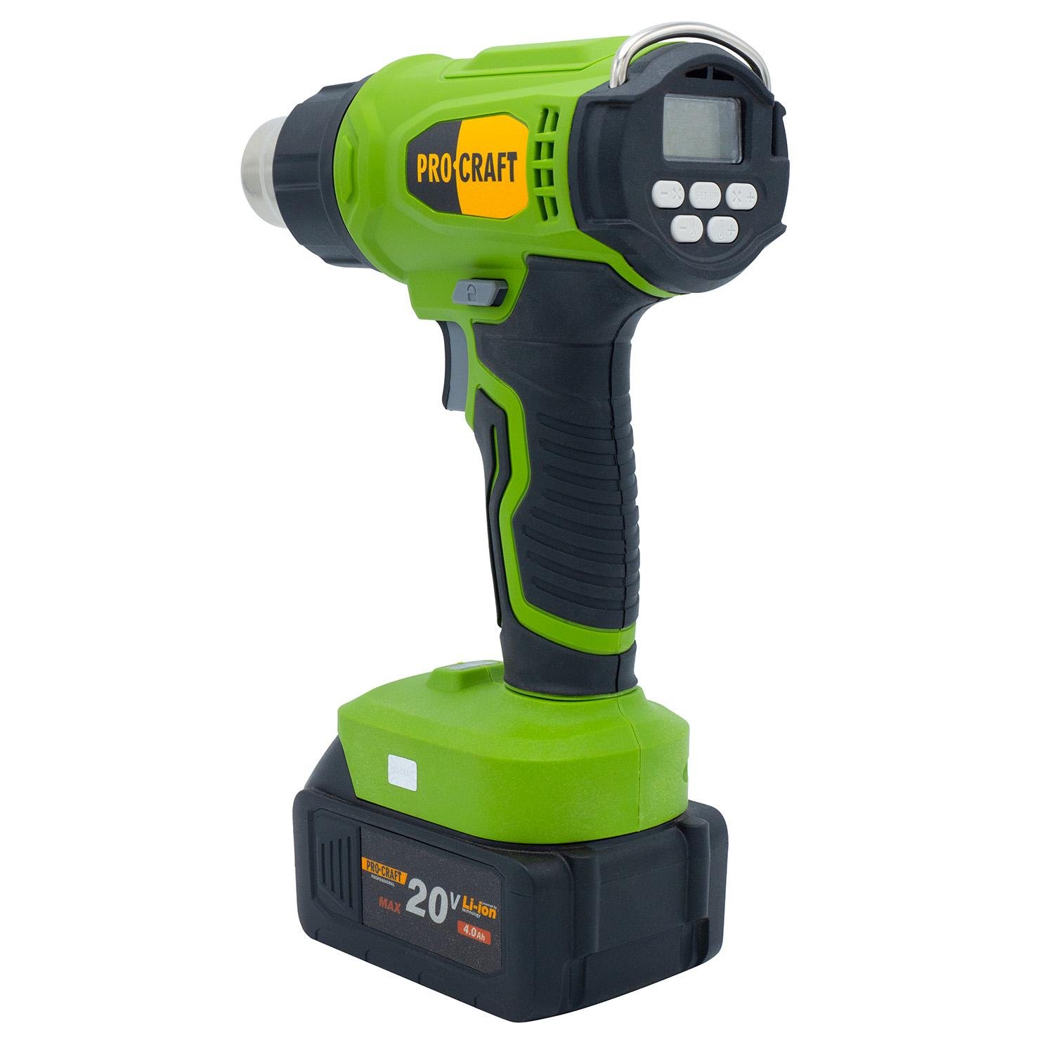 Фен акумуляторний промисловий ProCraft PH24 без акб та зп (030248) - фото 7 Фен акумуляторний промисловий ProCraft PH24 без акб та зп (030248) - фото 7