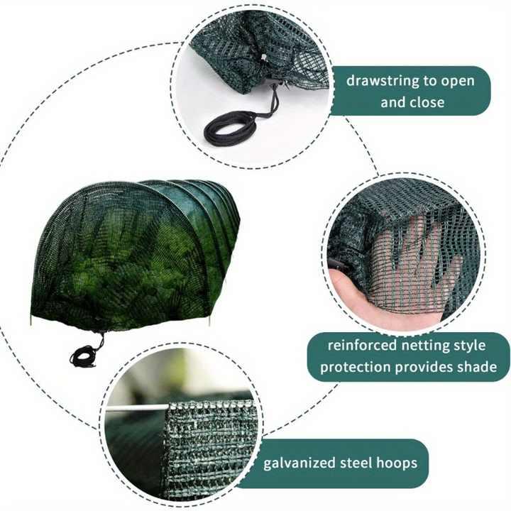 Сітка сонцезахисна для теплиці городу 2,8 м - фото 3 Сітка сонцезахисна для теплиці городу 2,8 м - фото 3