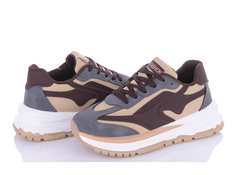 Кросівки Violeta 172-40-1x70 жіночі Коричневий (192221-2)