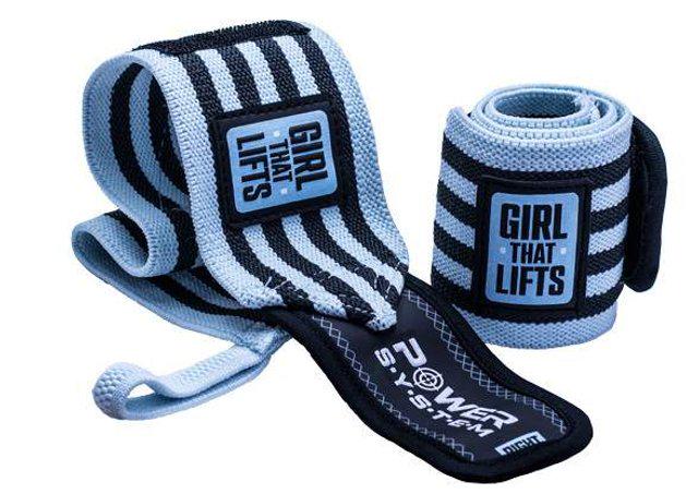 Бинти для зап'ястя Power System PS-3510 Wrist Wraps GTL Blue