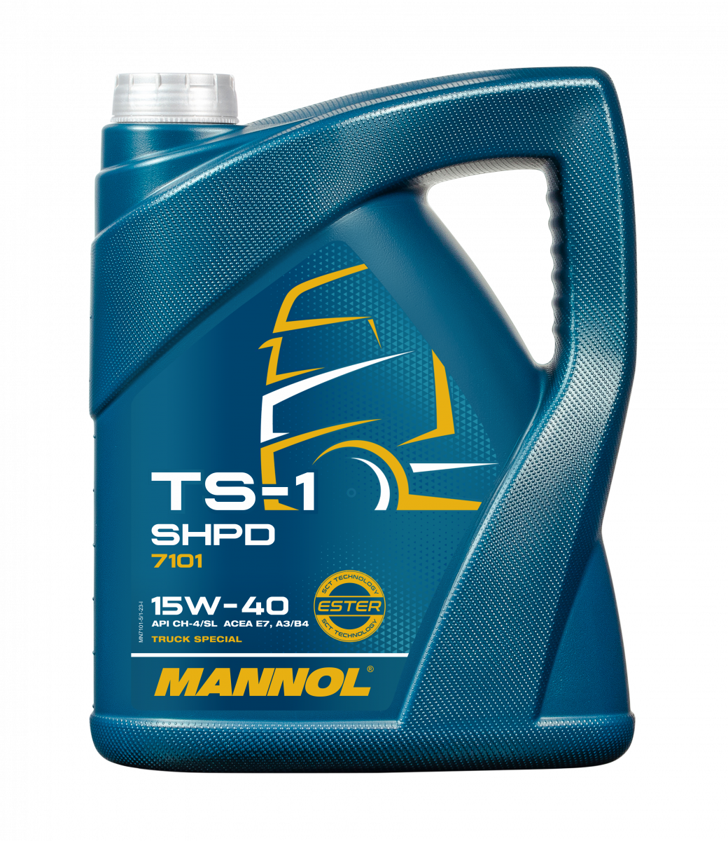 Моторне мастило Mannol TS-1 SHPD 15W-40 5 л - фото 1