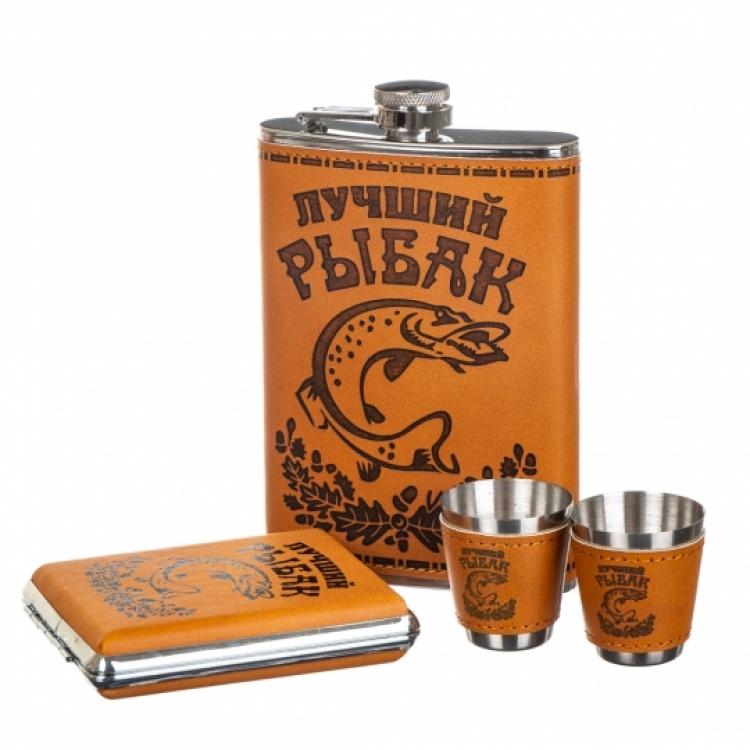 Набор подарочный "Лучший рыбак" 4 предмета (124751)