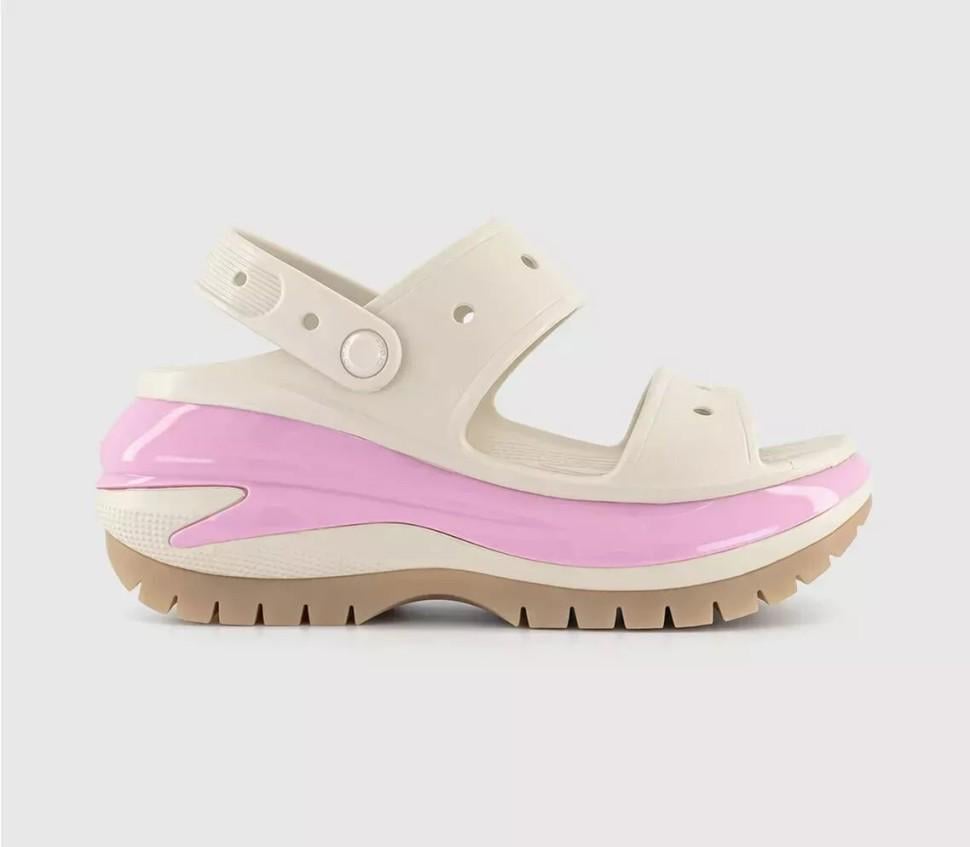 Сандали женские Crocs Mega Crush Tonal Sandal р. 37/38 Stucco (17647) - фото 6