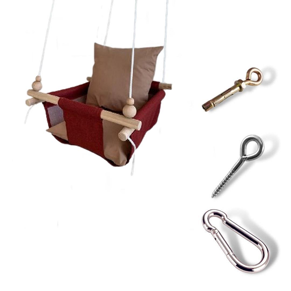 Детская качеля Infancy Карамелька Бордовый (10072942)