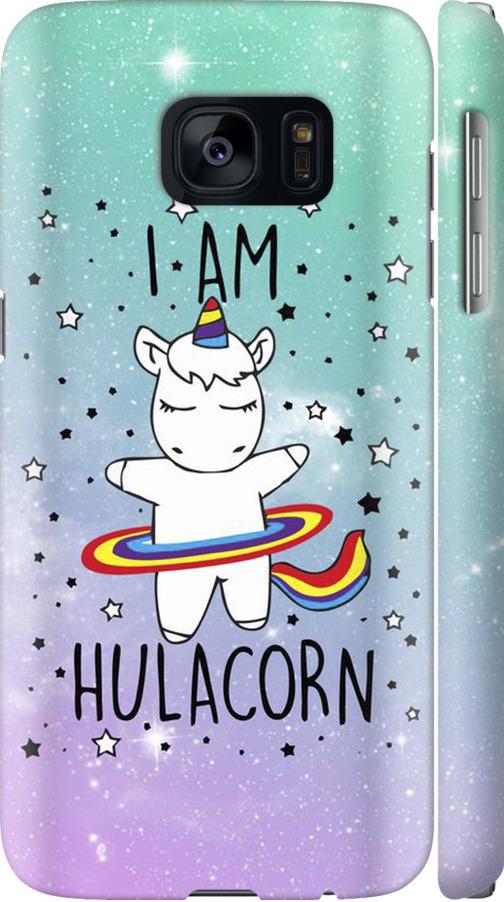 Чехол на Samsung Galaxy S7 G930F I'm hulacorn (3976m-106-42517)