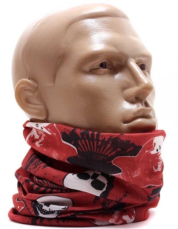 Баф Череп из полиэстера 53-62 см 48х25 см