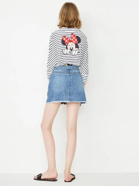 Юбка ONLY 117337520 S Голубой (8024327811695) - фото 2