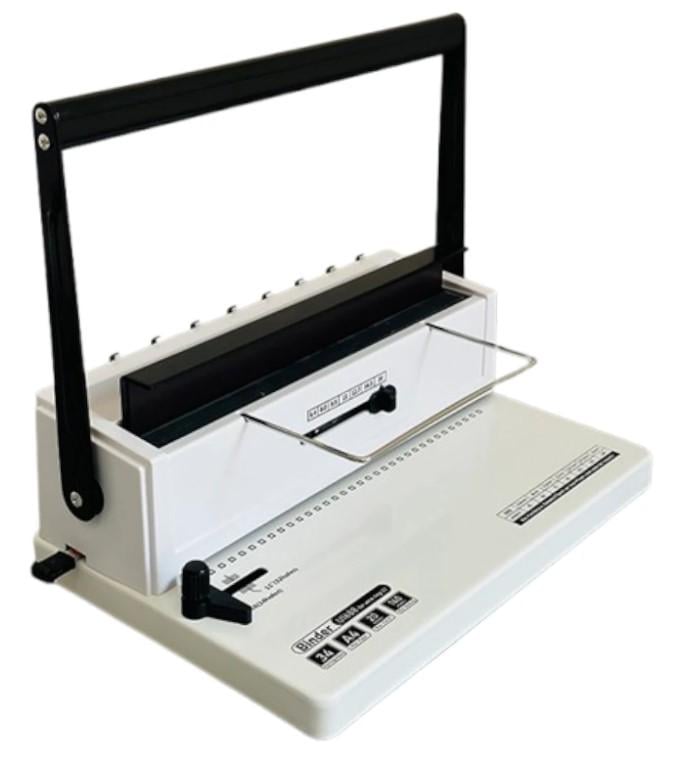 Биндер на металлическую пружину YIBO U1688R круглые отверстия (000016323)